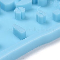 Schloss mit Silikonformen mit Geisteranhänger&nbsp;LS-DIY-F109-06