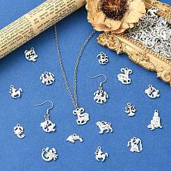 Pendentifs en alliage de style tibétain&nbsp;FIND-CJC0024-75