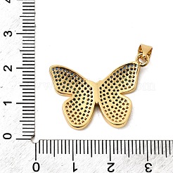 Colgante micropavé cubic zirconia de latón&nbsp;KK-I360-023G-01-1