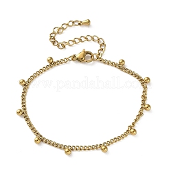 Glieder- und Bettelarmbänder aus 304er Edelstahl für Damen&nbsp;BJEW-Z133-03G