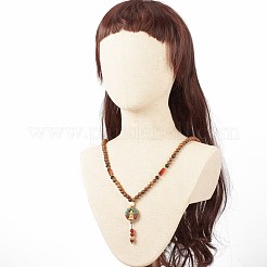 Collana buddista&nbsp;NJEW-JN03836