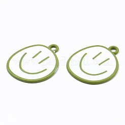 Ciondoli in lega verniciatura a spruzzo&nbsp;X-ENAM-S127-026B-RS