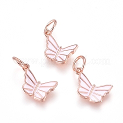 Messing Emaille Anhänger / charms&nbsp;KK-L189-22