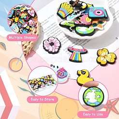 60 Stück PVC-Cabochons in 30 Stilen&nbsp;KY-CJ0002-09A
