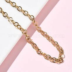 Collares de cadena rolo de acero inoxidable 304&nbsp;NJEW-Z102-01G