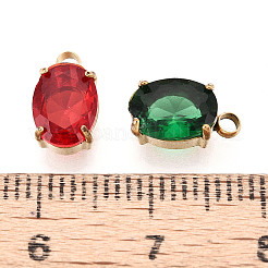 Anhänger aus 304 Edelstahl und Zirkonia&nbsp;STAS-T071-09M-G