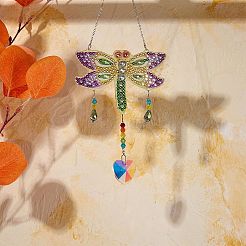 2 Sets 2-Stil-DIY-Diamantmalerei-Windspiel-Kits&nbsp;DIY-SZ0007-55