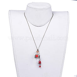 Colliers avec pendentifs&nbsp;NJEW-JN02713-01