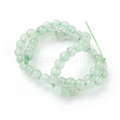 Verde naturale perline avventurina fili&nbsp;G-G099-4mm-17