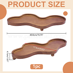 Plateau décoratif en bois en forme de nuage&nbsp;AJEW-WH0752-644B