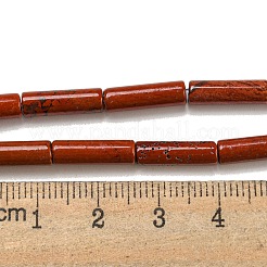 Natürliche rote Jaspis Perlen Stränge&nbsp;G-D464-51