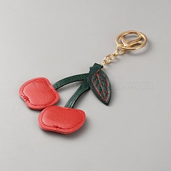 Schlüsselanhänger aus PU-Leder und Legierung&nbsp;KEYC-TAC0030-06C