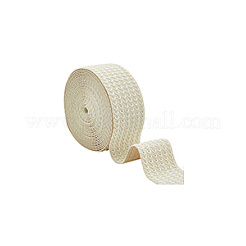 5 Yards flaches breites elastisches Polyesterband&nbsp;OCOR-WH0090-052B