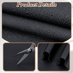 2 m PU-Lederstoff mit Litschi-Muster&nbsp;DIY-NB0015-01C