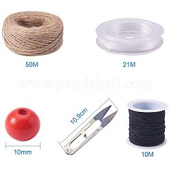 Diy bijoux perles de bois&nbsp;DIY-PH0018-20
