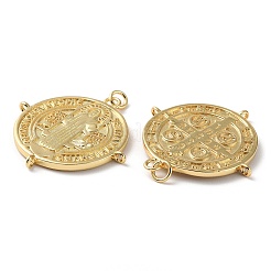 Pendentifs de placage en laiton&nbsp;KK-M254-13A-G