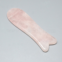 Natürliche Rosenquarz Gua Sha Boards&nbsp;LS-G-S265-12