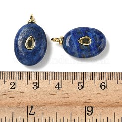Natürliche Lapislazuli Anhänger&nbsp;G-H328-07G-B17