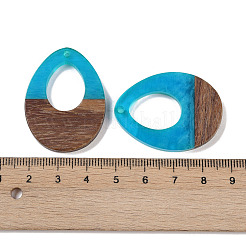 Pendenti in resina e legno&nbsp;WOOD-F015-17H