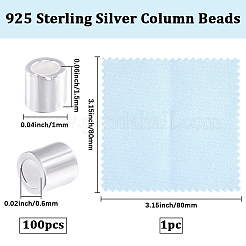 925 Sterling Silber Perlen&nbsp;STER-BBC0009-48A