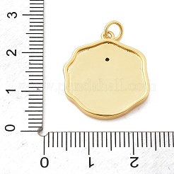 Cremagliera placcatura micro ottone spianare pendenti zirconi&nbsp;KK-D359-34G-01