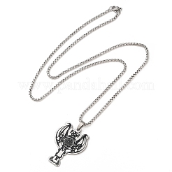 Collane ciondolo a croce&nbsp;NJEW-A023-01P