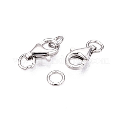 Anlaufschutz 925 Sterling Silber Karabinerverschluss&nbsp;STER-N016-38P