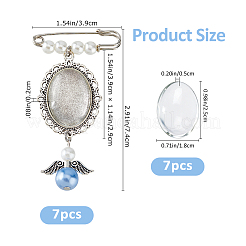 14 pièces broches en alliage&nbsp;JEWB-FH00049