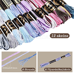 6-lagiges Polyester-Stickgarn&nbsp;OCOR-WH20074-15J