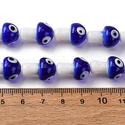 Chapelets de perles vernissées manuelles&nbsp;LAMP-S069-01E