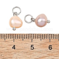 Pendenti con perle d'acqua dolce coltivate naturali&nbsp;PALLOY-JF05587-03