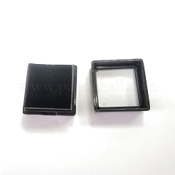 Aufbewahrungsboxen aus Kunststoff für Schmuck&nbsp;OBOX-WH0007-16