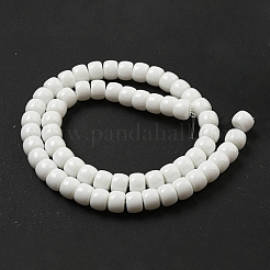 Opache perle di vetro fili&nbsp;GLAA-NH0002-B05