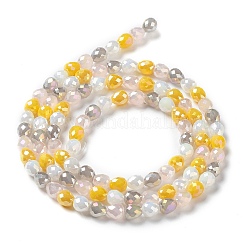 Fili di perle di vertro placcato&nbsp;GLAA-B013-01B