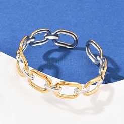 304 Edelstahl-Armreife für Damen&nbsp;BJEW-G757-04GP