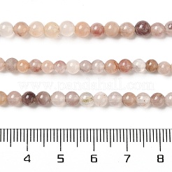 Natürlichen Erdbeere Quarzperlen Stränge&nbsp;G-H298-A03-01