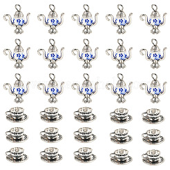 40 pièces 2 styles breloques en alliage de style tibétain&nbsp;FIND-TA0009-22