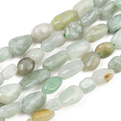 Natürliche Jade Perlen Stränge&nbsp;G-G464-A04-01