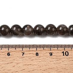 Natürlichen Rauchquarzperlen Stränge&nbsp;X-G-B167-A09-8mm