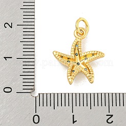 Cremagliera placcatura micro ottone spianare pendenti zirconi&nbsp;KK-K341-57G