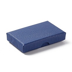Cajas para collares de papel con tapete de esponja&nbsp;X-OBOX-G018-02E