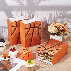 Rechteckige Geschenktüten aus Papier mit Griff&nbsp;ABAG-WH20001-10C