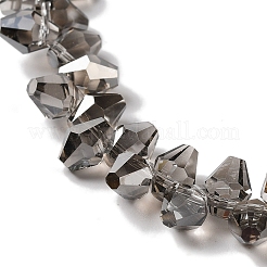 Fili di perline placcate con lucentezza di perle&nbsp;EGLA-H104-07A-PL01