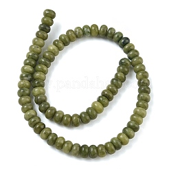 Perles de jade naturel chinois du sud en rangs&nbsp;GG-CBA9281-A05-5x8mm