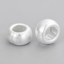 Aluminium Zwischen perlen&nbsp;PALLOY-Q357-101MS-RS