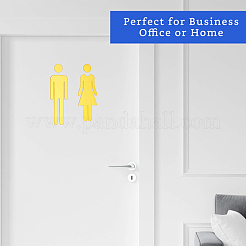 Adesivi per WC in acrilico&nbsp;DIY-WH0569-66A-03