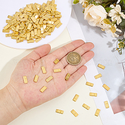 200 Stück Zinklegierungs-Imitationsgoldsteine&nbsp;DJEW-UN0001-08