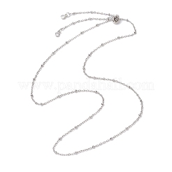 2 pièce de fabrication de collier coulissant en acier inoxydable 304&nbsp;AJEW-JB01272