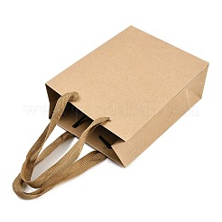 Geschenktüten aus Papier mit Henkeln aus Schleifen&nbsp;ABAG-K004-04B