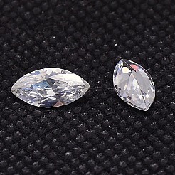 Zirkonia zeigte zurück Cabochons&nbsp;ZIRC-M003-7x3.5mm-007